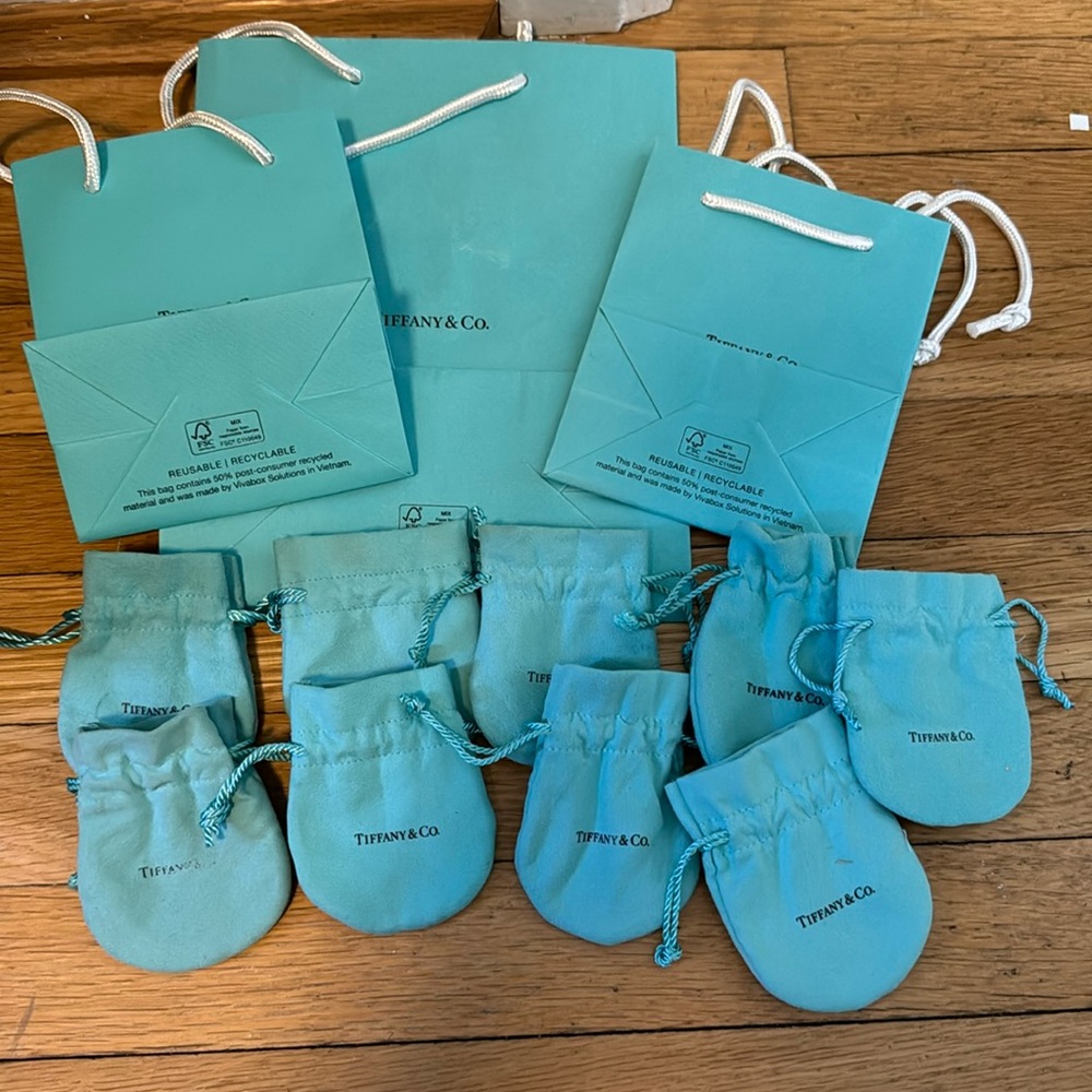 Tiffany & Co. bags and pouches